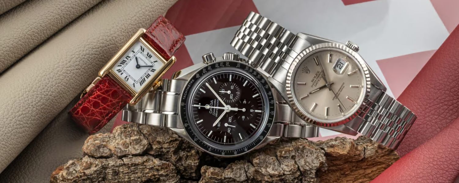 Luxury watch collection